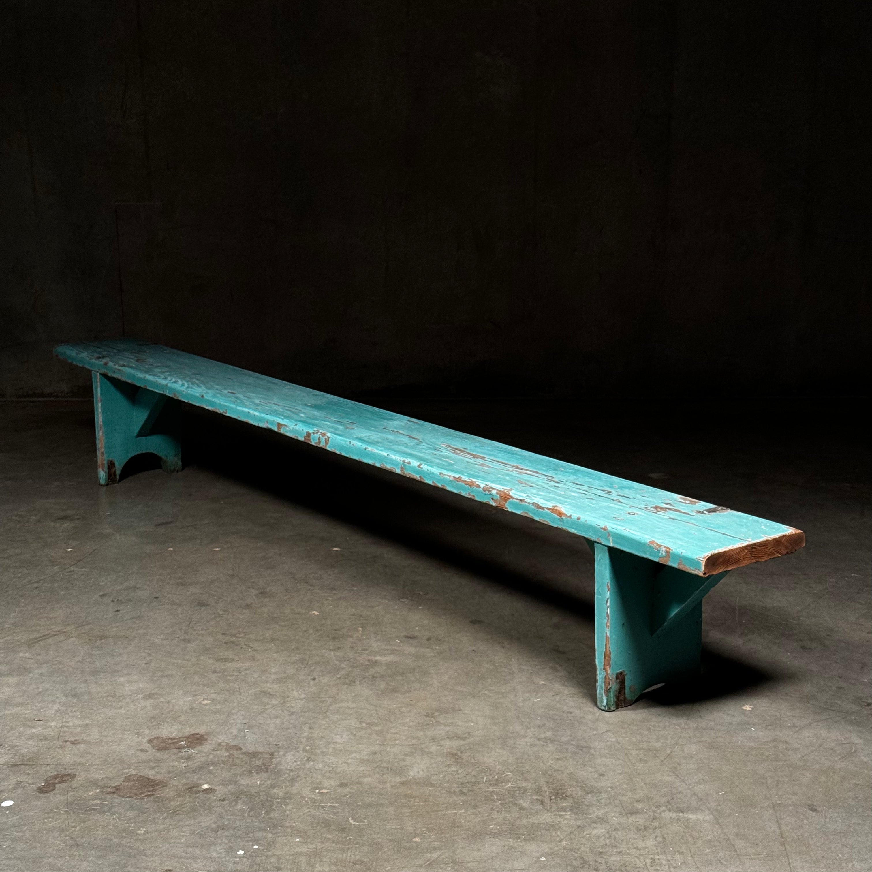 1915 Country Meeting House Bench