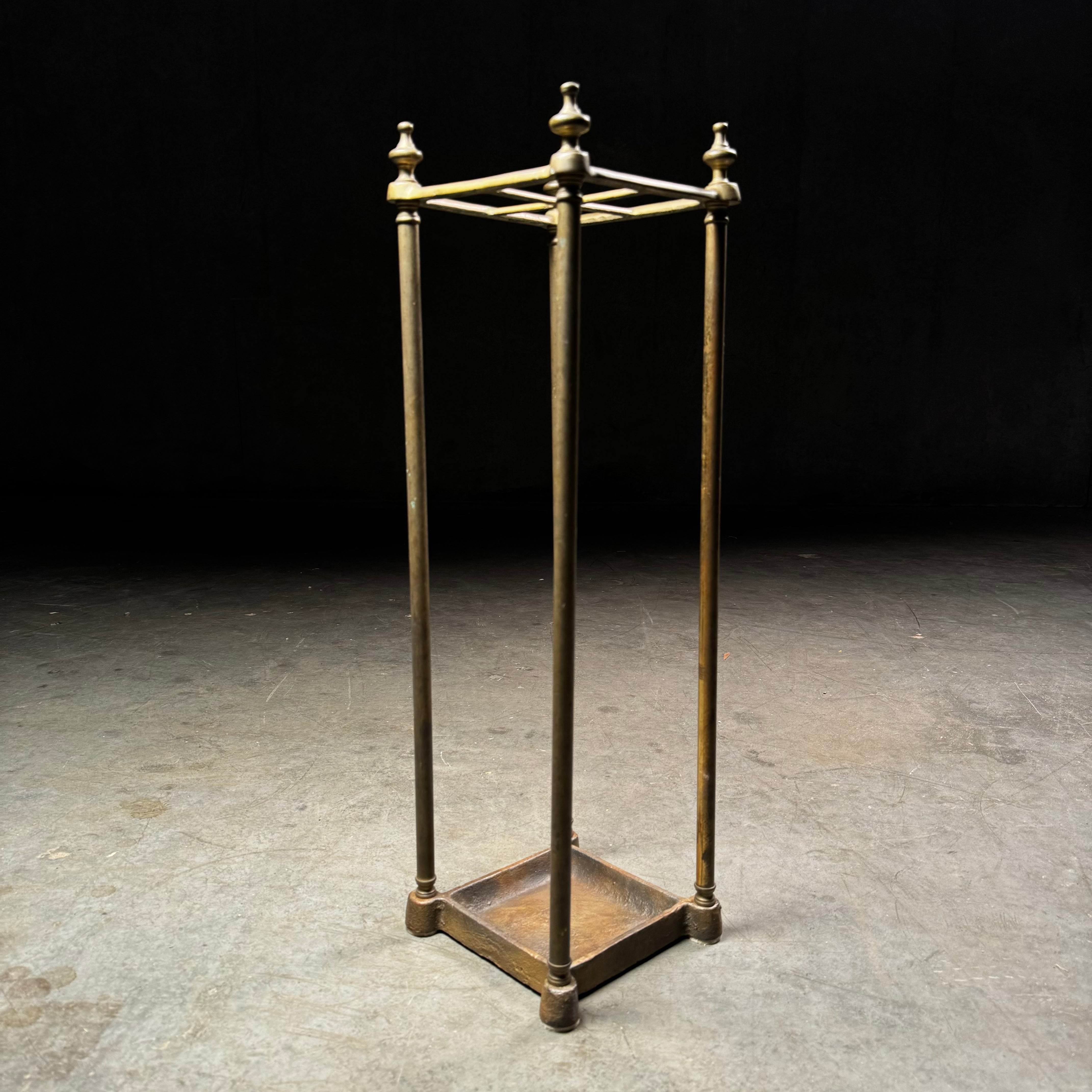 Victorian Brass Cast Umbrella & Cane Stand