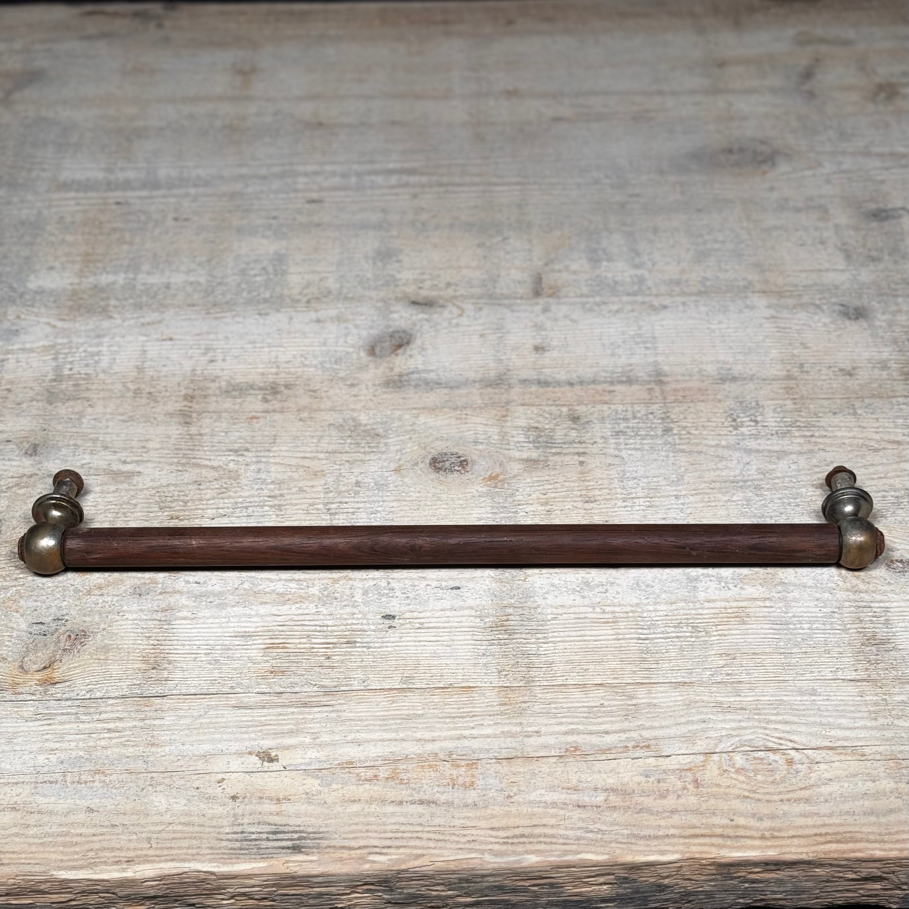 1920 Brass & Walnut handle