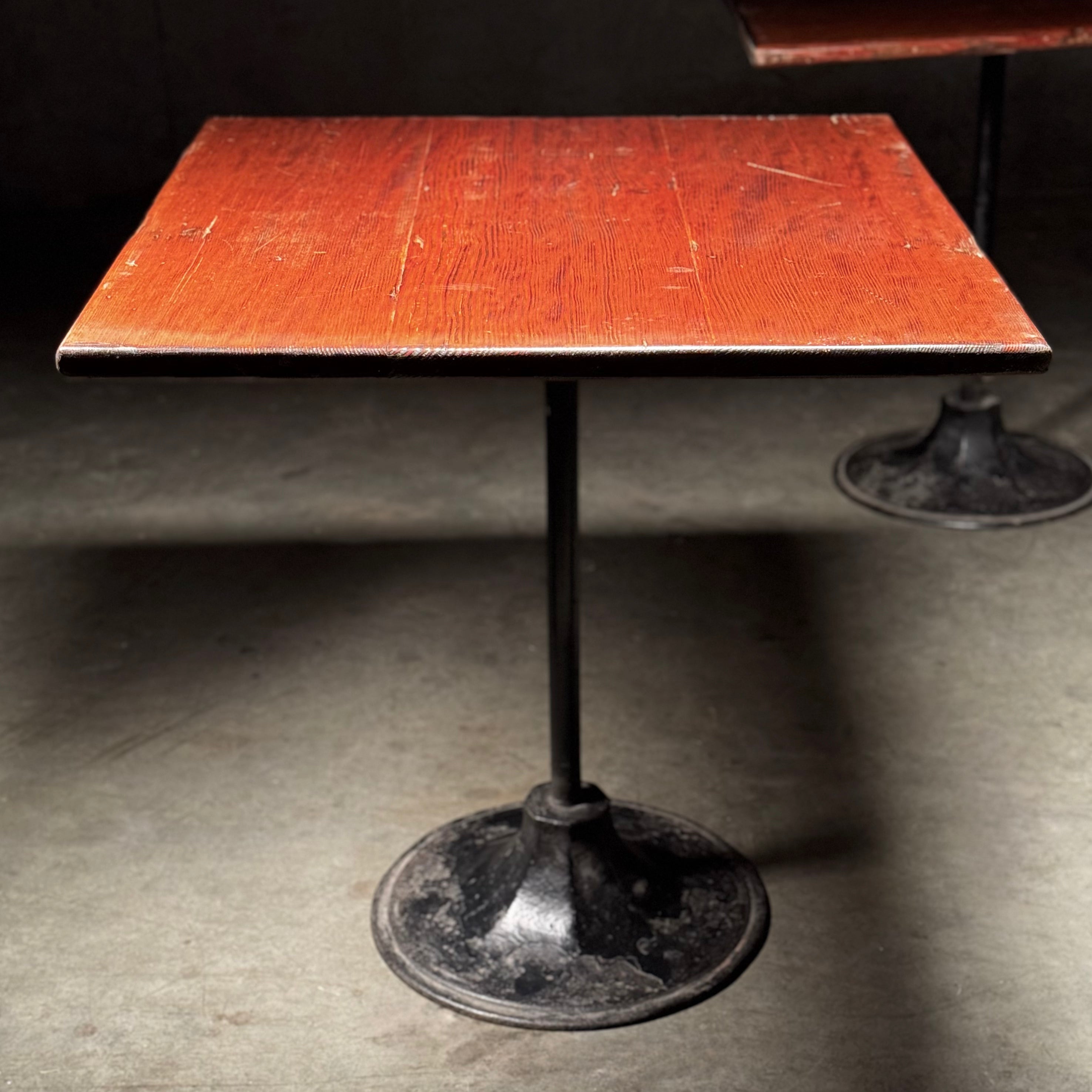 Pair of 1930 Bistro Tables