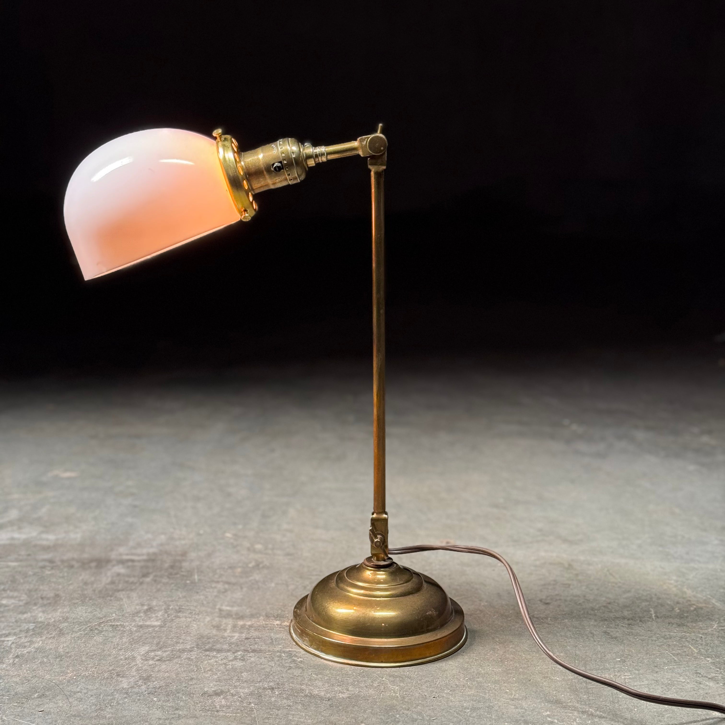 20th Century Cast Brass Fairies Lamp