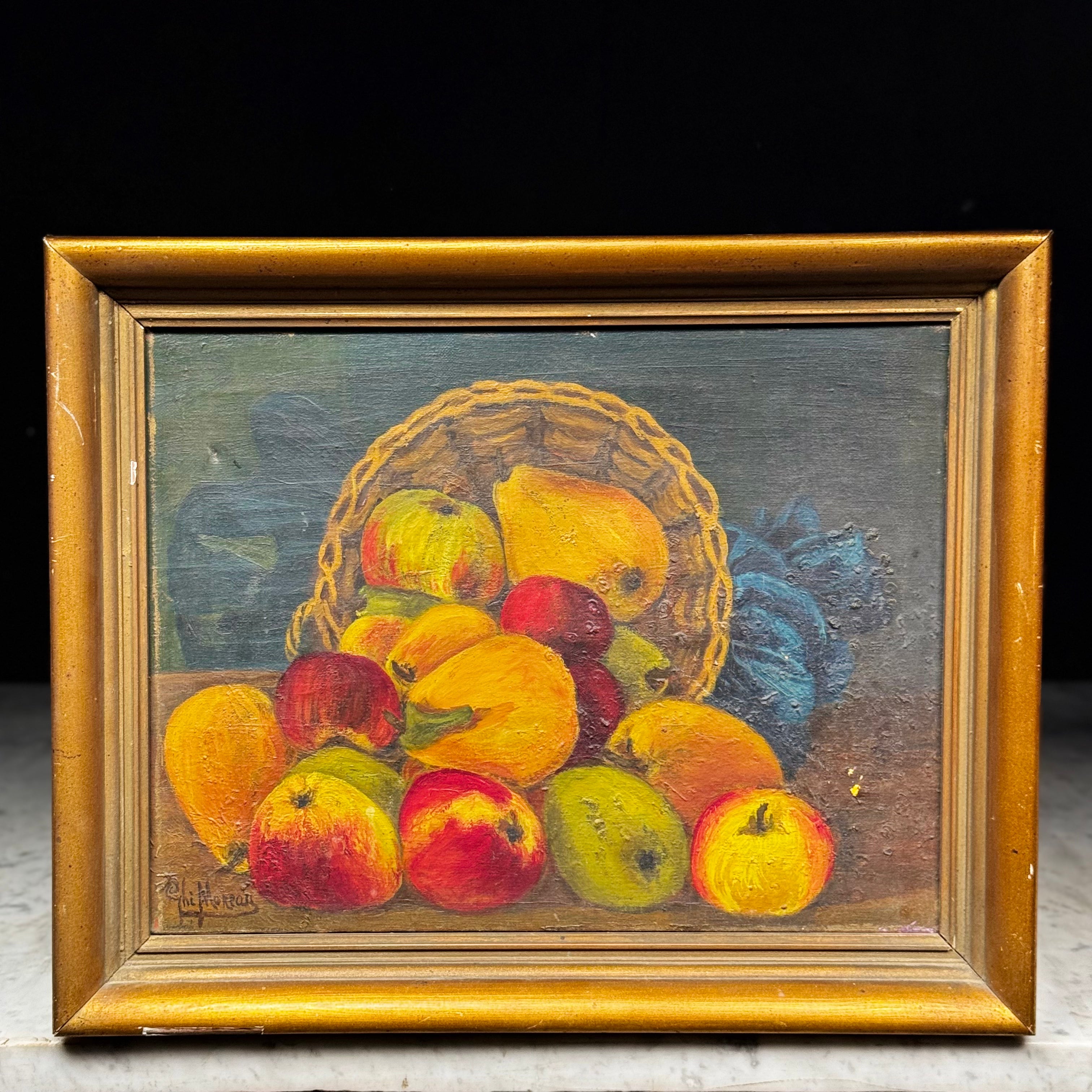 Signed Still Life Oil Painting