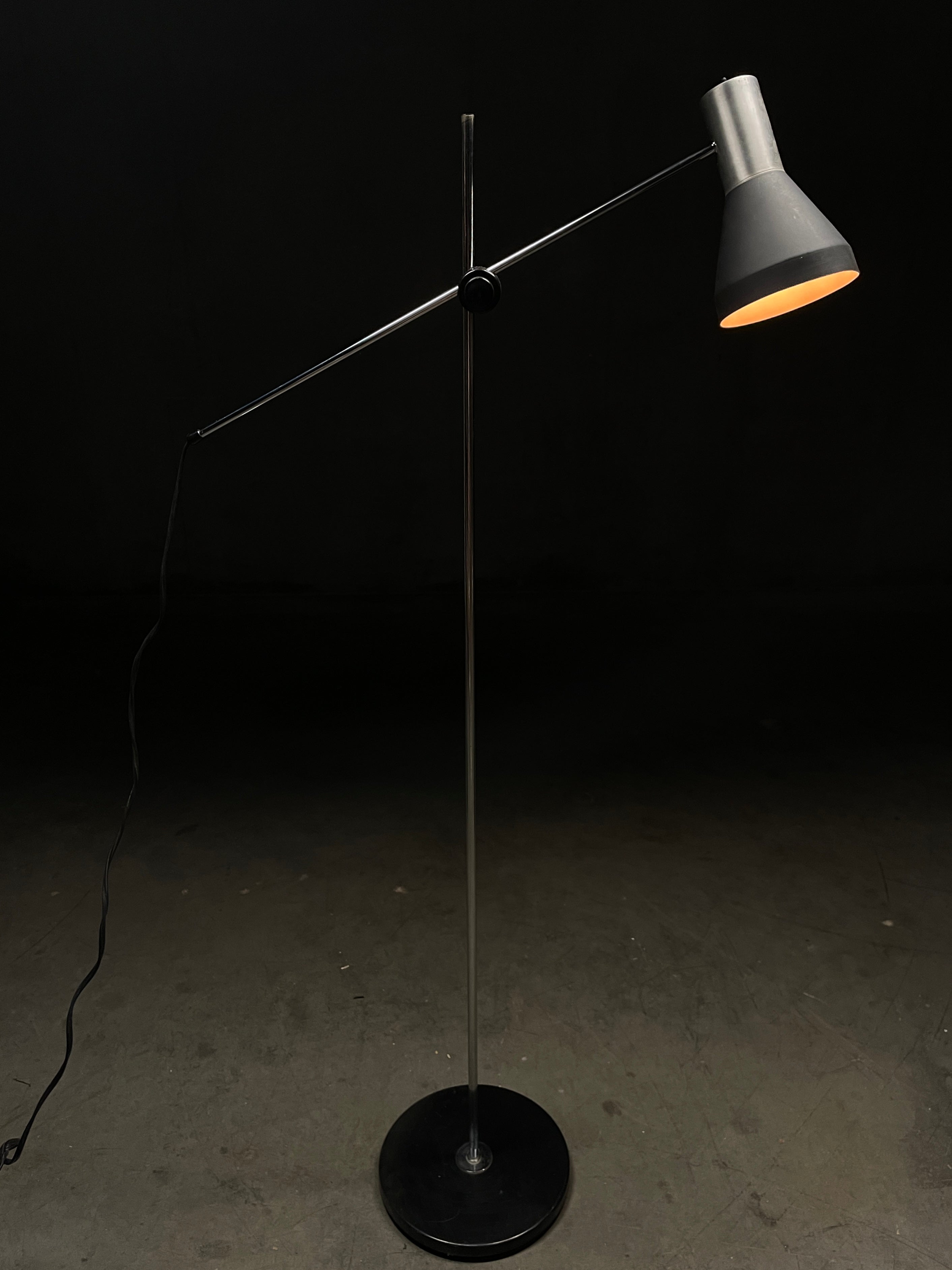 1960 MCM Articulating Floor Lamp