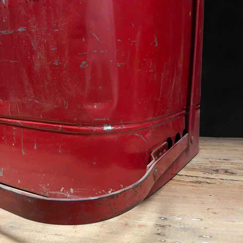 Circa 1950 Protectoseal Garbage Bin from Chicago | Scott Landon Antiques and Interiors.