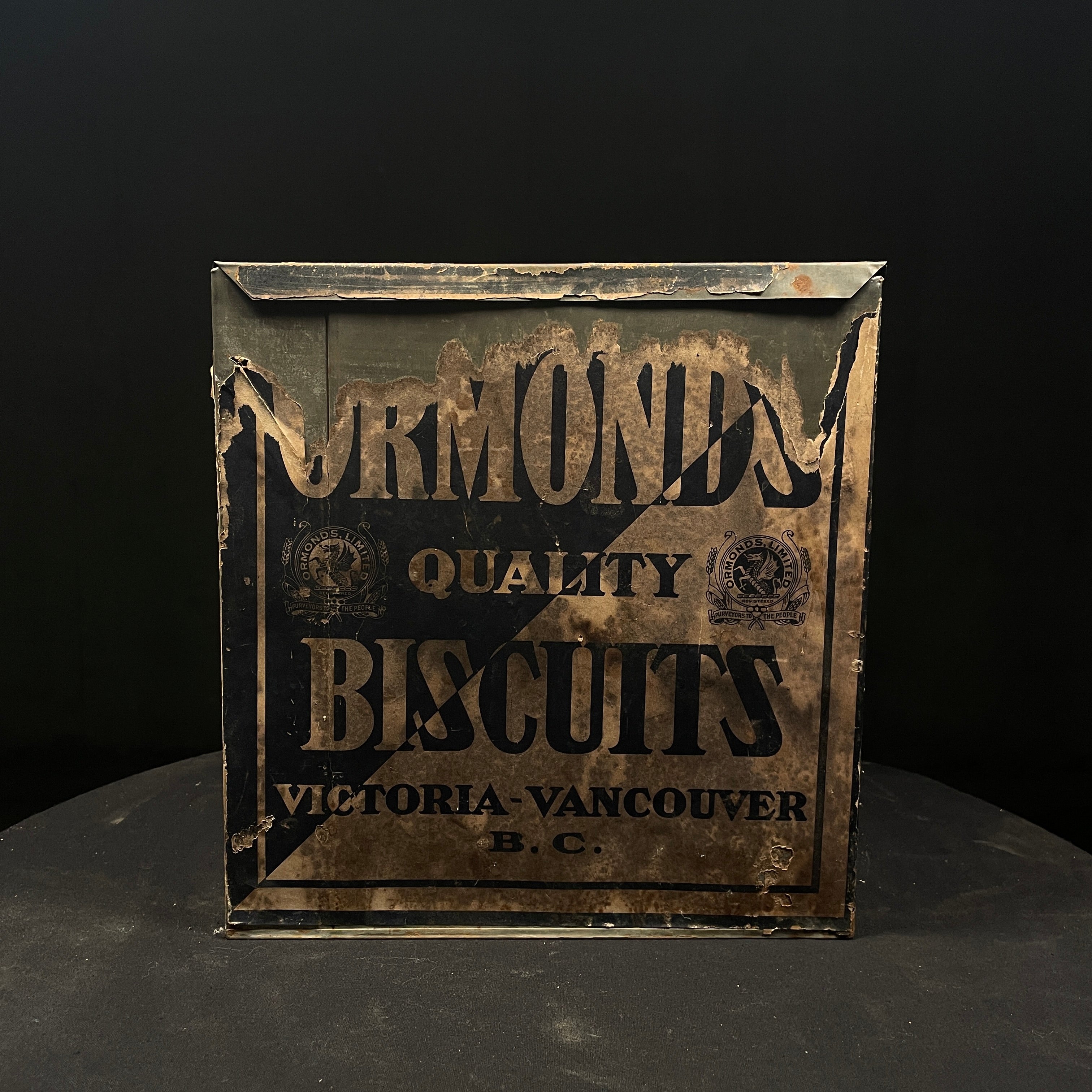 Ormonds Biscuits Tin