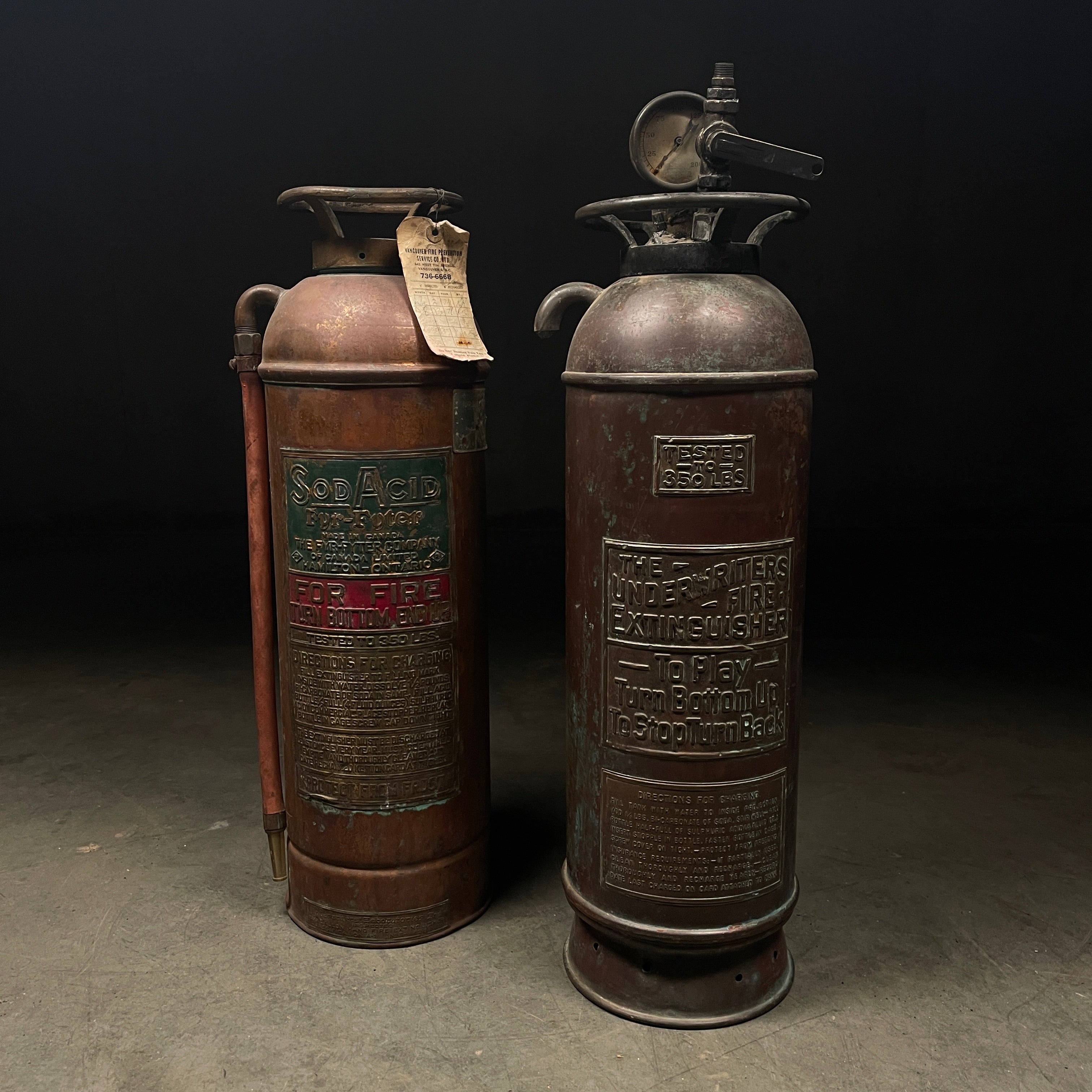 Copper Fire Extinguishers