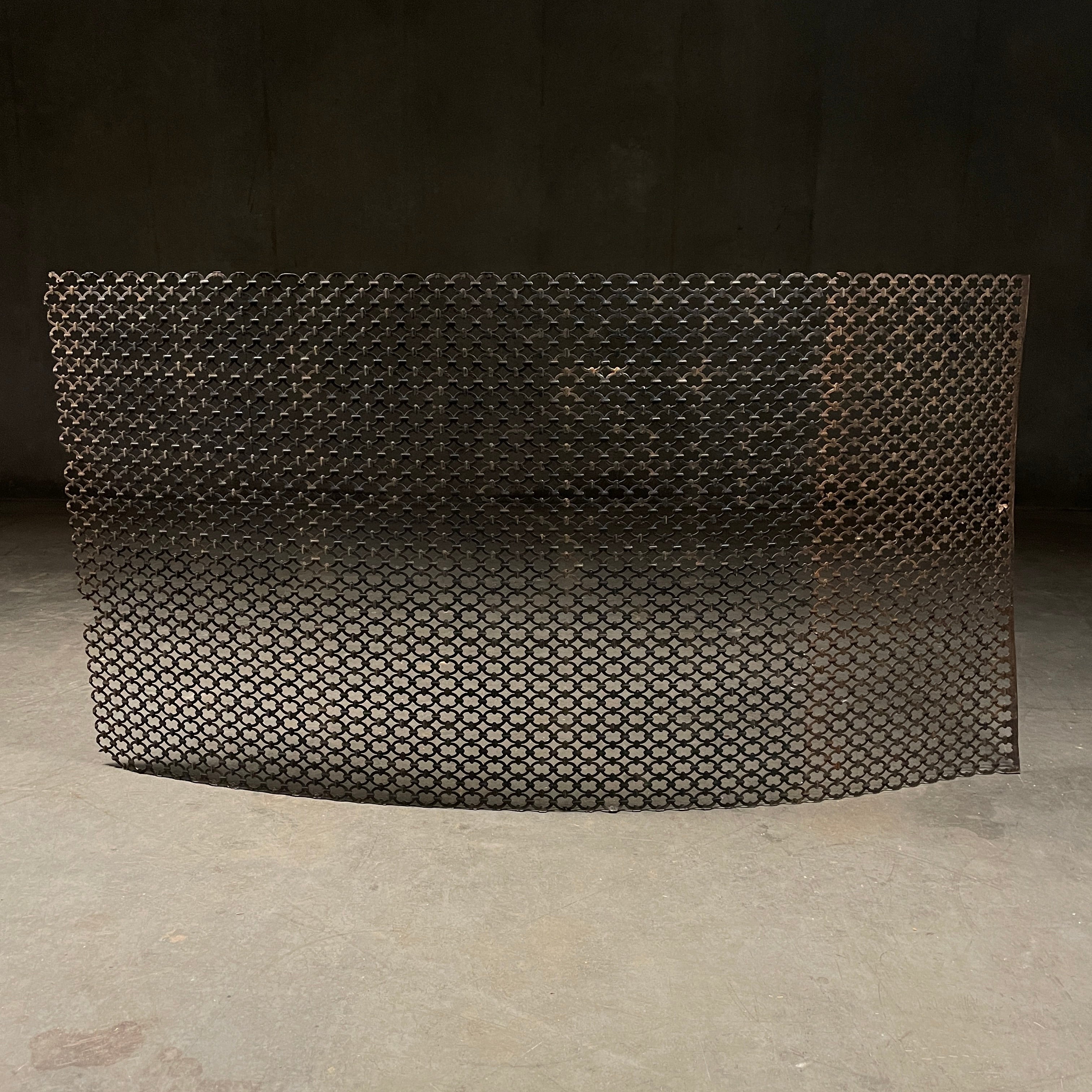 19th Century Perforated Metal Panels