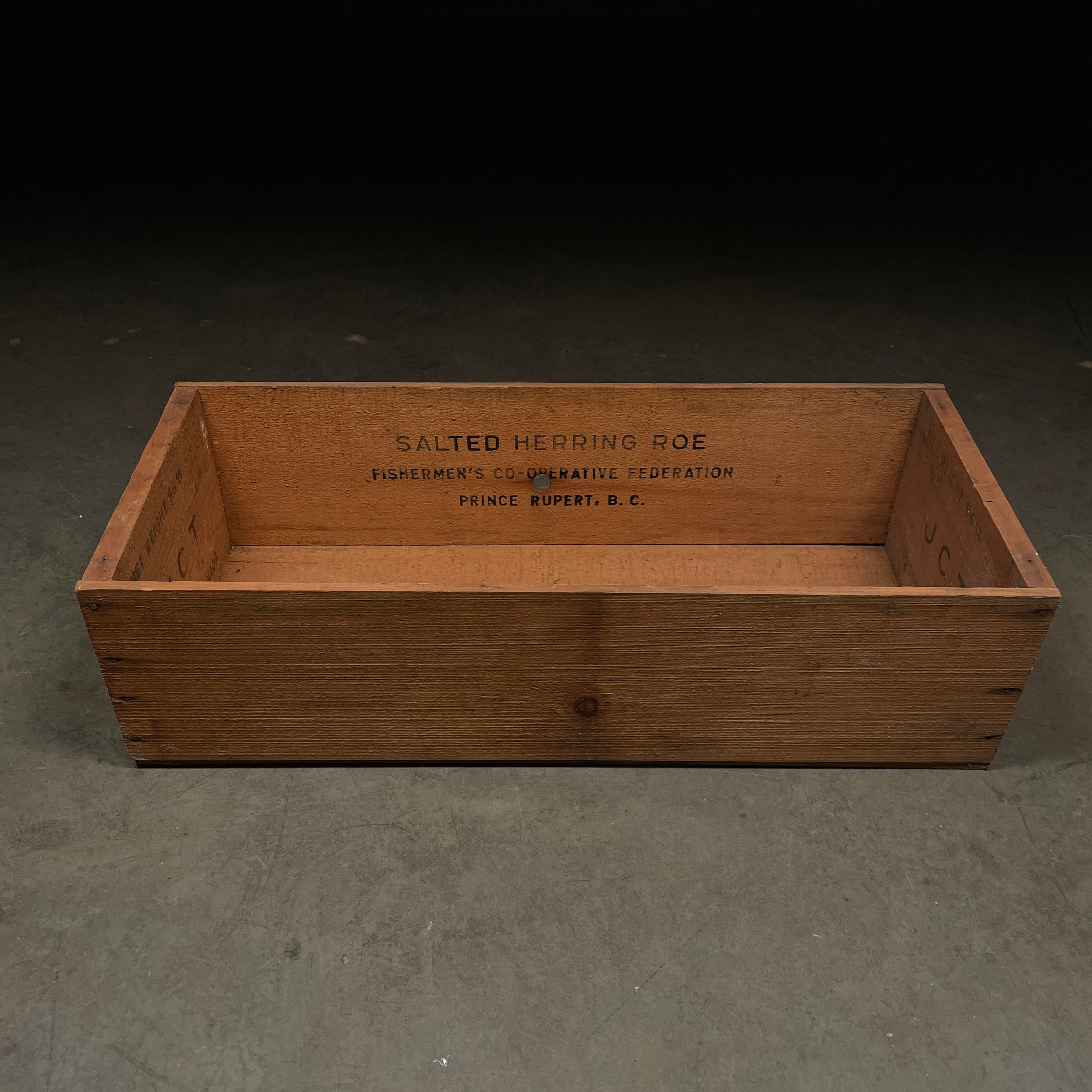 Wooden Fishing Crate