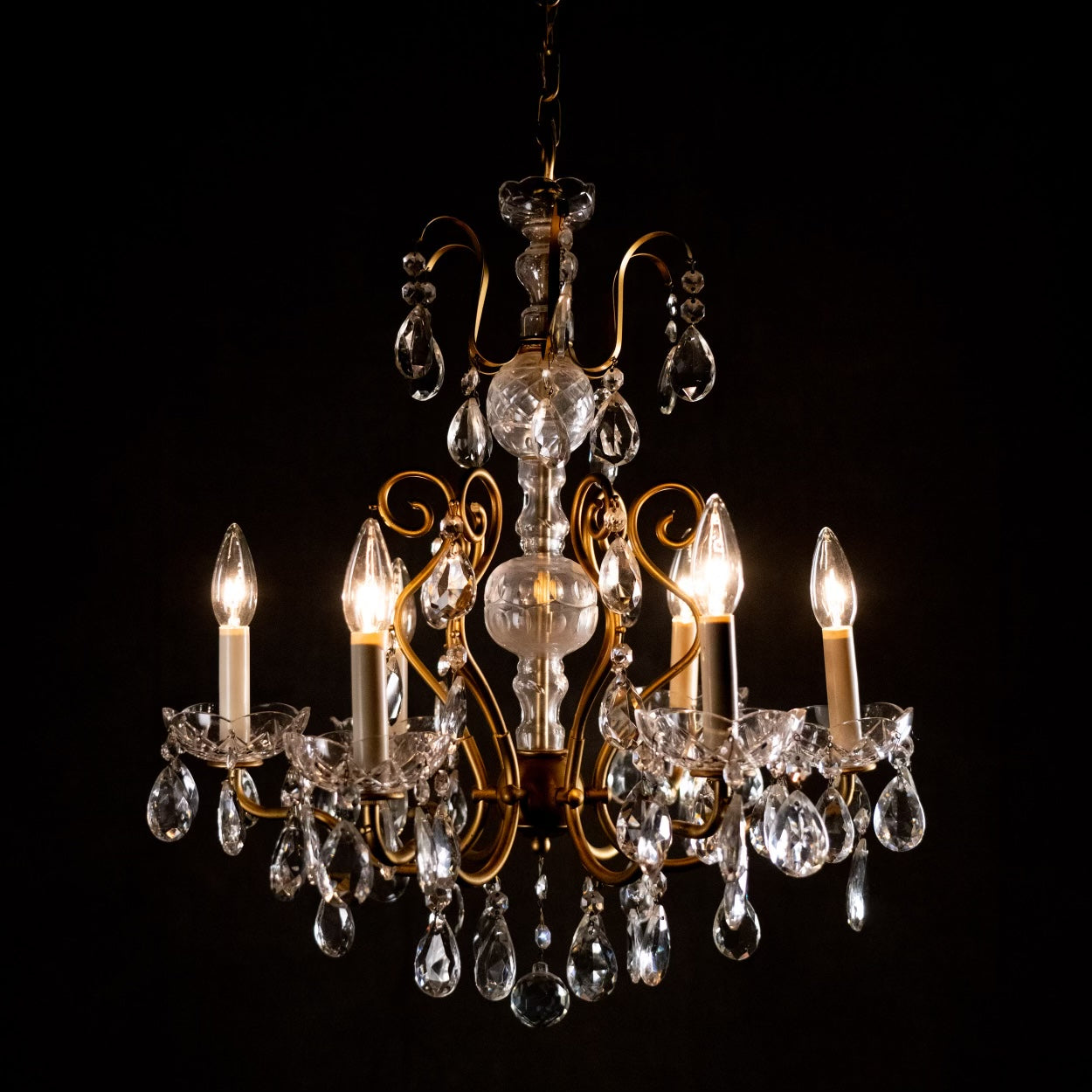 1930 AMERICAN French style chandelier