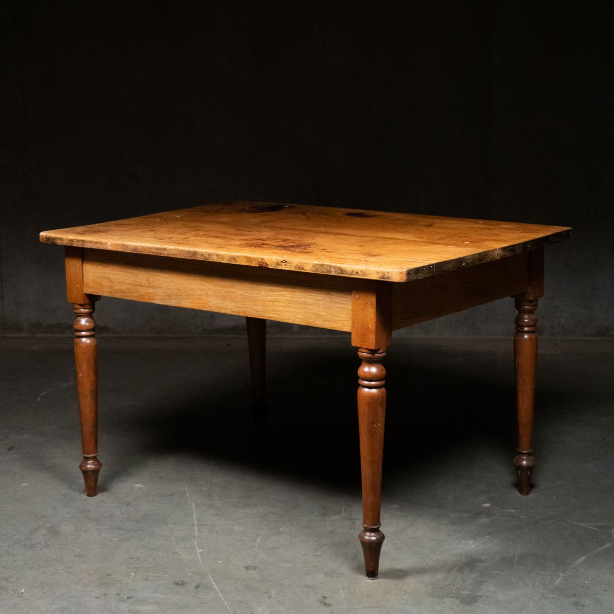 1870 pine farm table desk