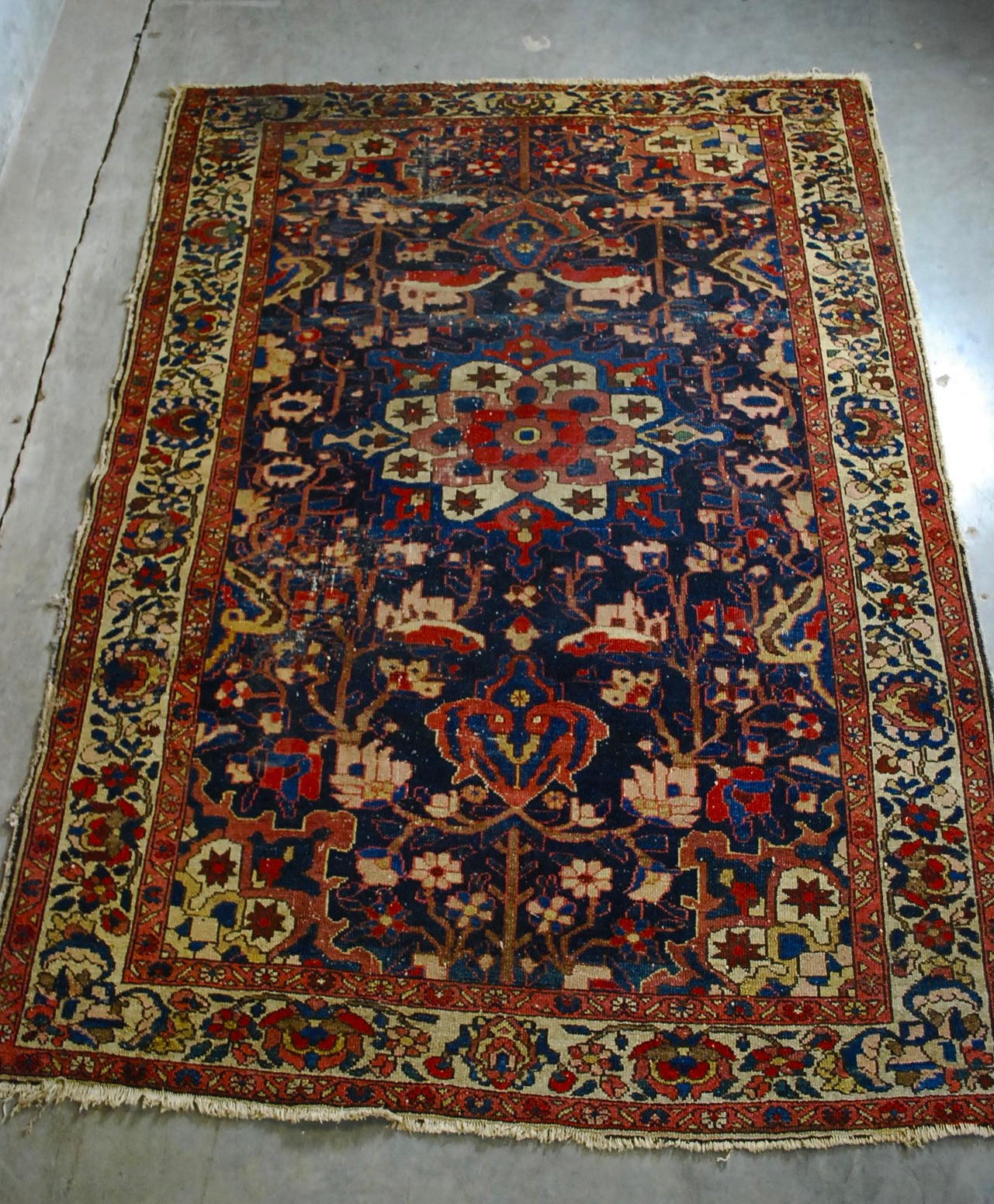 Antique persian wool Carpet | Scott Landon Antiques and Interiors.