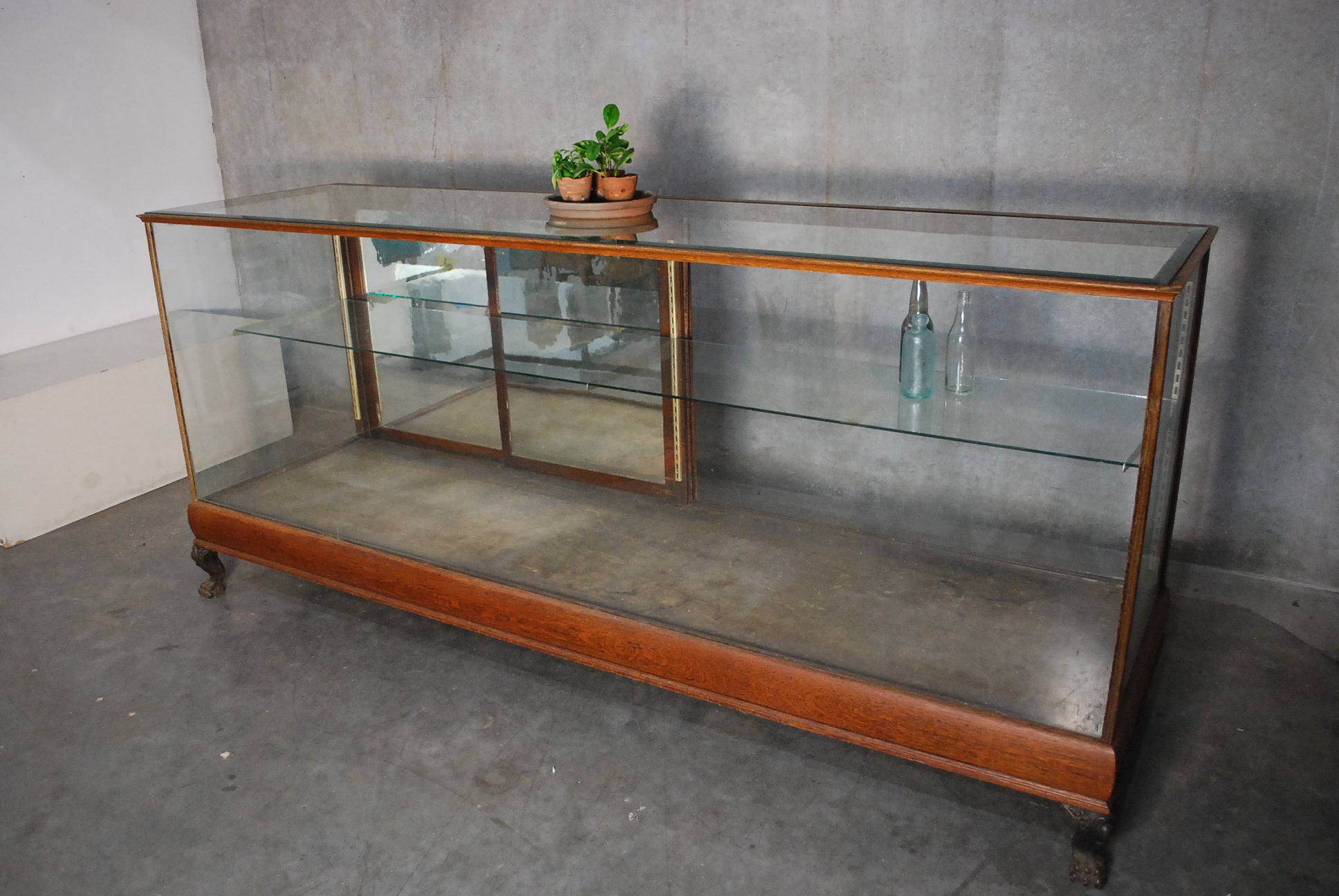 1910 mercantile Retail Store Country Display case | Scott Landon Antiques and Interiors.