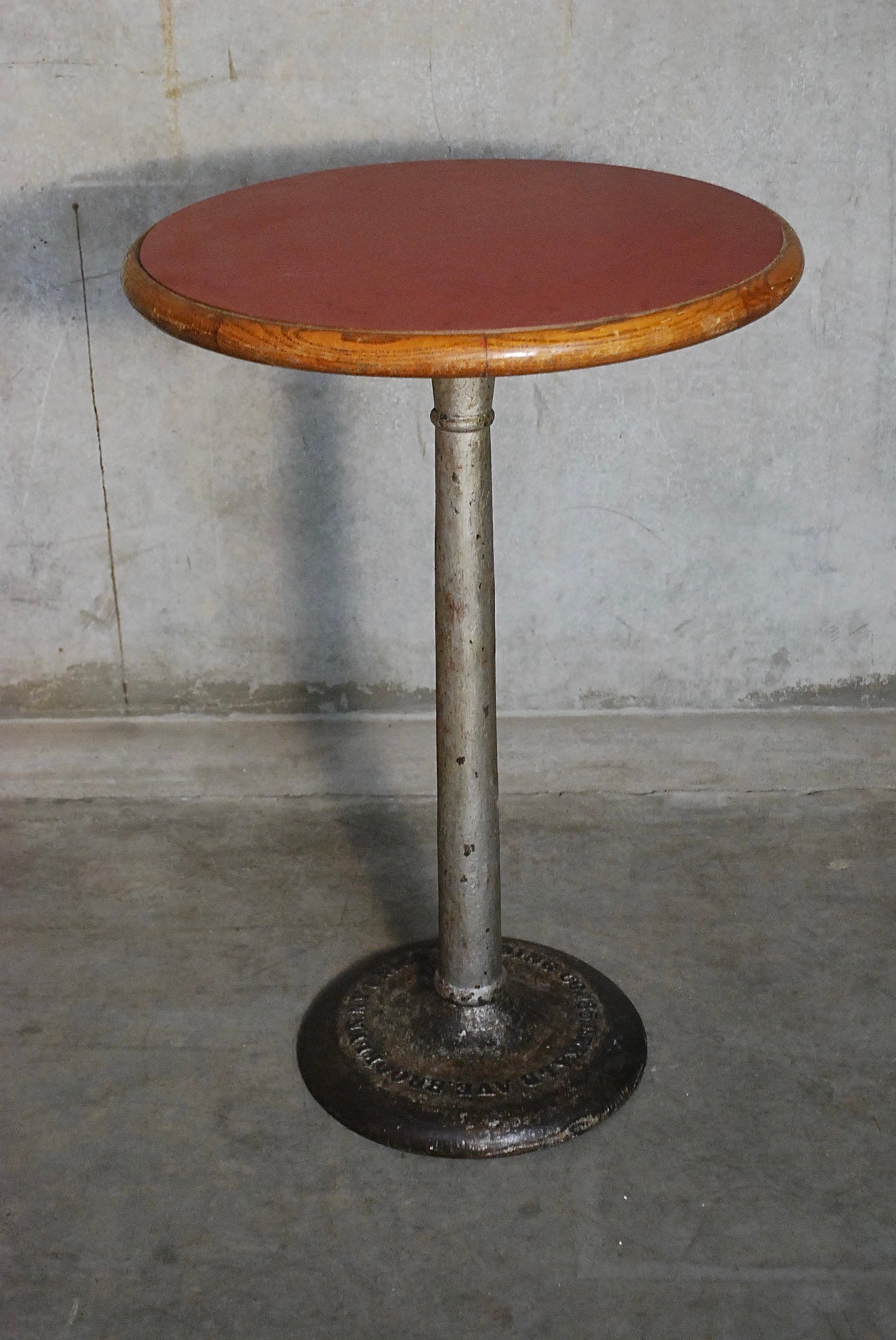 1920 Incredible  Stand up PUB Table from Brooklyn | Scott Landon Antiques and Interiors.