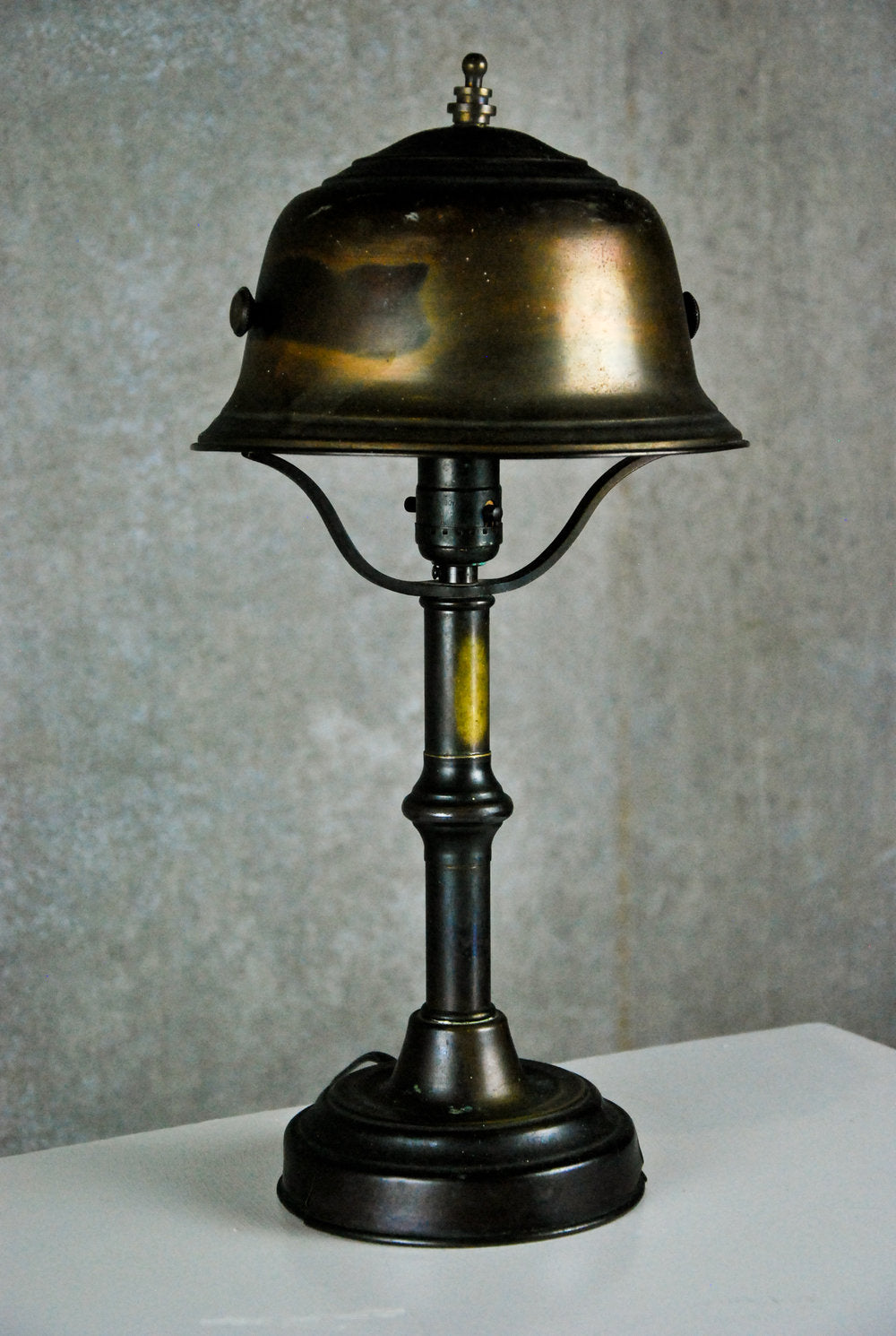 1910 Arts & Crafts Copper Desk Lamp | Scott Landon Antiques and Interiors.