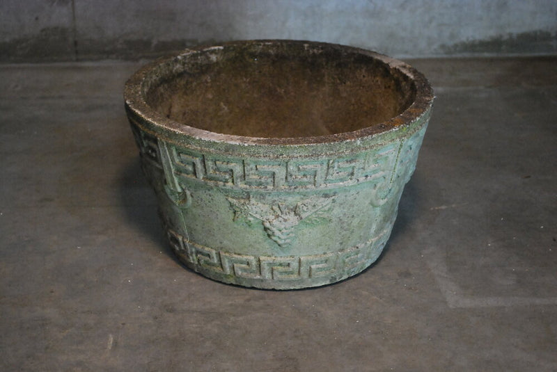 1950 composite concrete Garden pot | Scott Landon Antiques and Interiors.