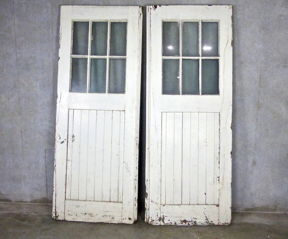 1910 Oversized Wooden Carriage Doors