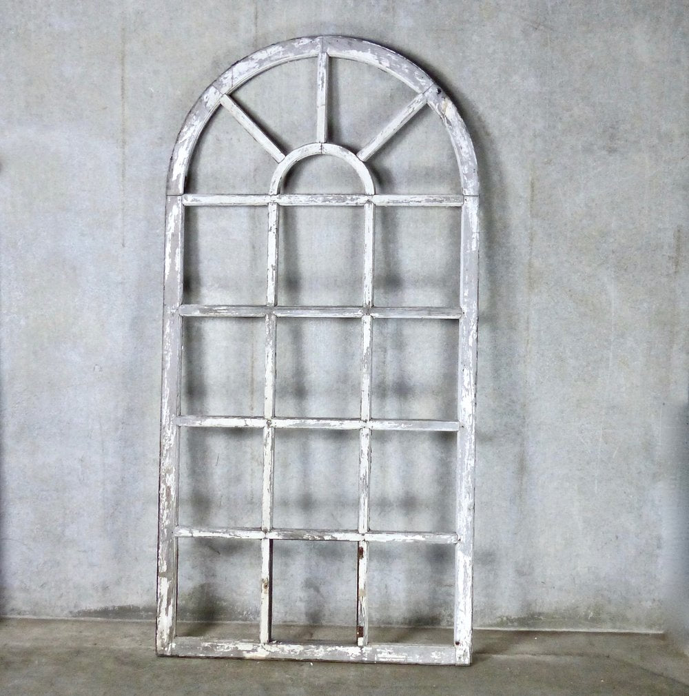 Late 19th C Decorative Wooden Church Window | Scott Landon Antiques and Interiors.