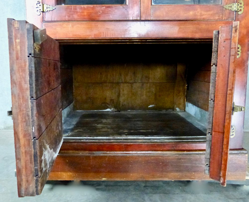 1880-90 Large Wooden Beverage Cooler/Beer Fridge from McCuddy's | Scott Landon Antiques and Interiors.