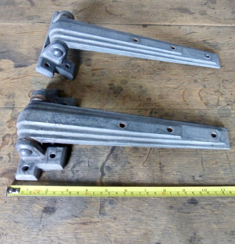 Cast metal Art Deco Door hinges | Scott Landon Antiques and Interiors.