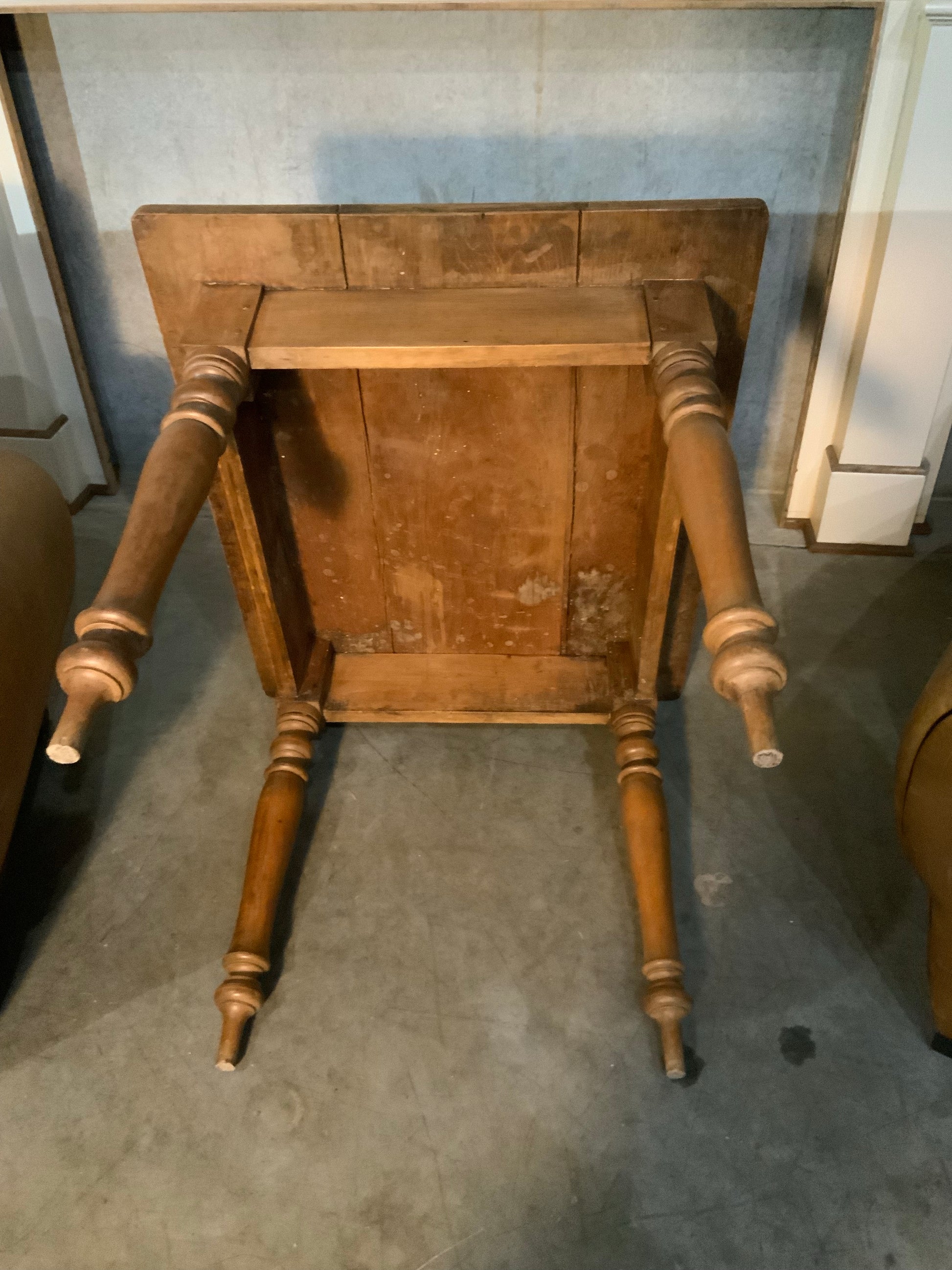 1880 pine. Country side table from Ontario. | Scott Landon Antiques and Interiors.